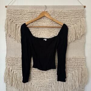 Reformation Reign Long Sleeve Top